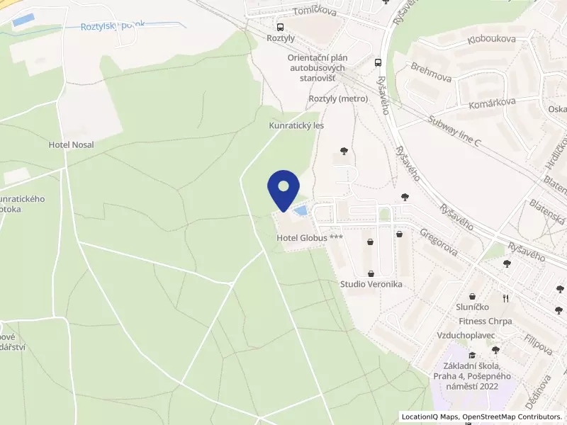 TownHotel Astra s.r.o., Gregorova 2115/10, 14800 Praha 4 - Chodov, IČO 03541355