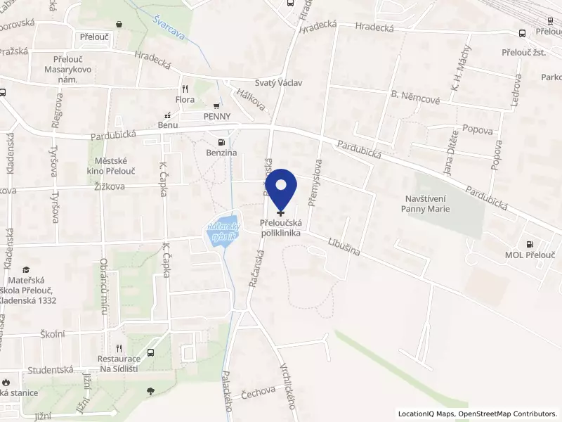 EUC Klinika a.s., Libušina 203, 53501 Přelouč - Přelouč, IČO 60917415