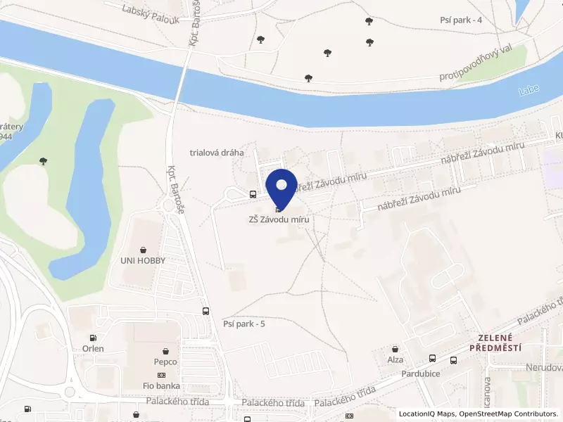 Základní škola Pardubice, nábřeží Závodu míru 1951, nábřeží Závodu míru 1951, 53002 Pardubice - Zelené Předměstí, IČO 48161136