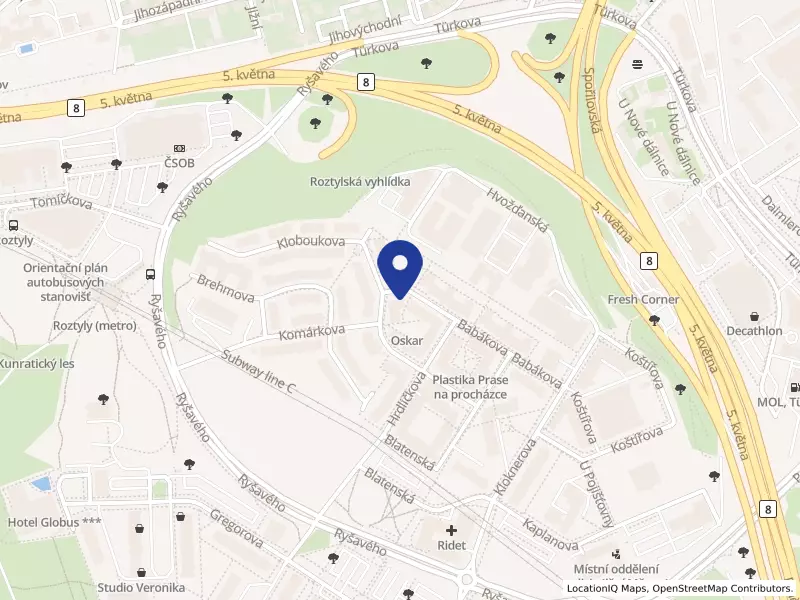 TRANSROLL - EAST, a.s., Babákova 2201/13, 14800 Praha 4 - Chodov, IČO 25524739