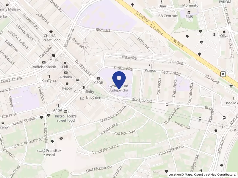 Gymnázium, Praha 4, Budějovická 680, Budějovická 680/17, 14000 Praha 4 - Michle, IČO 00335479