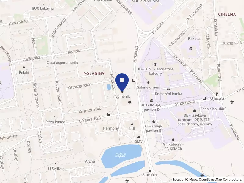 Péče o duševní zdraví - Výměník, z. s., Pardubice, Mladých 325, 53009 Pardubice - Polabiny, IČO 71238514