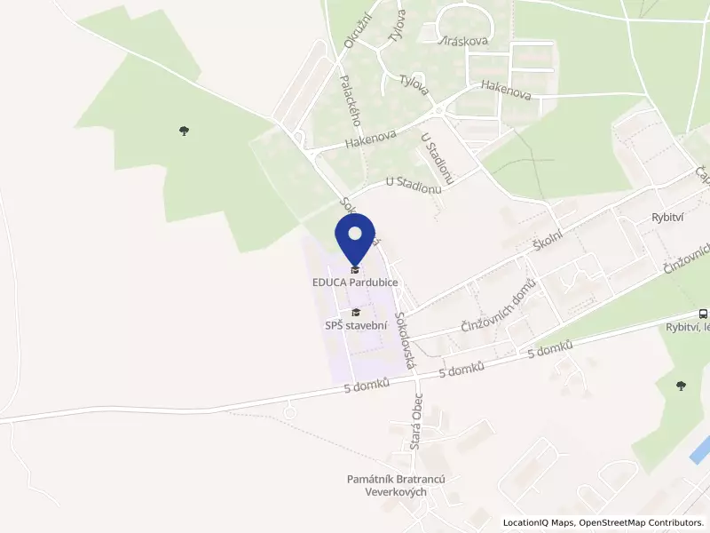 EDUCA Pardubice - Střední odborná škola, s.r.o., Rybitví, Sokolovská 150, 53354 Rybitví - Rybitví, IČO 25262351