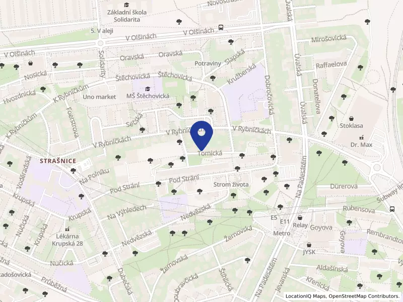 HOSTÝN, s.r.o., Tomická 649/5, 10000 Praha 10 - Strašnice, IČO 25818520
