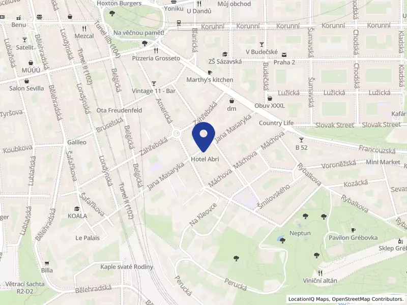Harishon s.r.o., Jana Masaryka 326/36, 12000 Praha 2 - Vinohrady, IČO 02038943