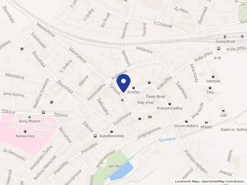 Město Český Brod, náměstí Husovo 70, 28201 Český Brod - Český Brod, IČO 00235334