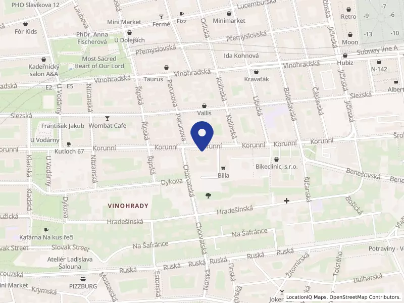 Zdravotnická záchranná služba hlavního města Prahy, Praha, Korunní 2456/98, 10100 Praha 10 - Vinohrady, IČO 00638927