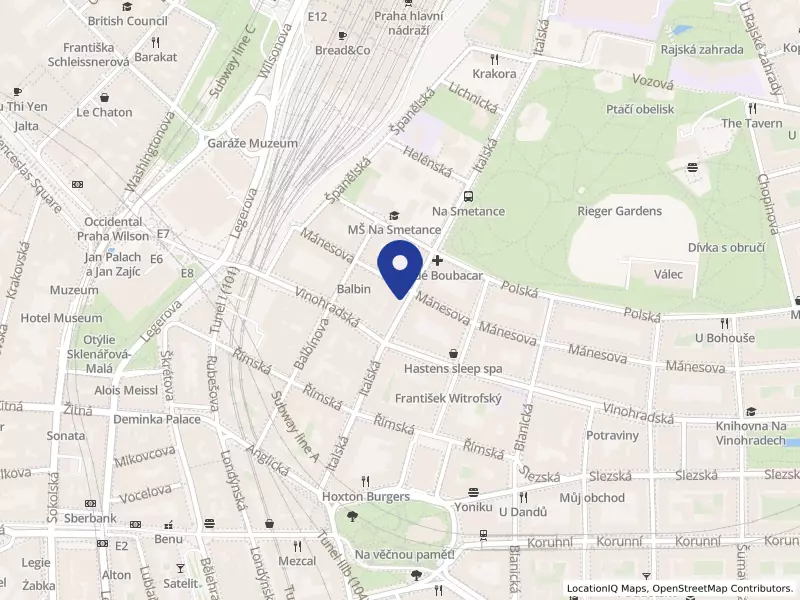 MATEA Restaurants, s.r.o., Italská 36/25, 12000 Praha 2 - Vinohrady, IČO 27896617