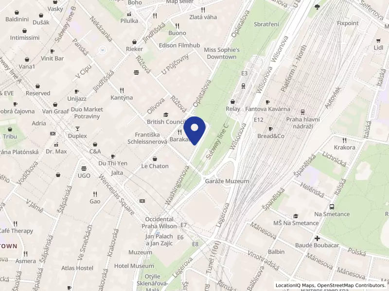 Hotel Esplanade Praha, a. s., Washingtonova 1600/19, 11000 Praha 1 - Nové Město, IČO 00566136