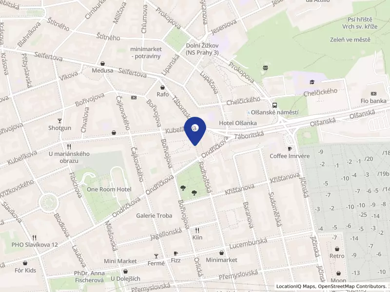 MIST BARS s.r.o., Kubelíkova 717/64, 13000 Praha 3 - Žižkov, IČO 24733776