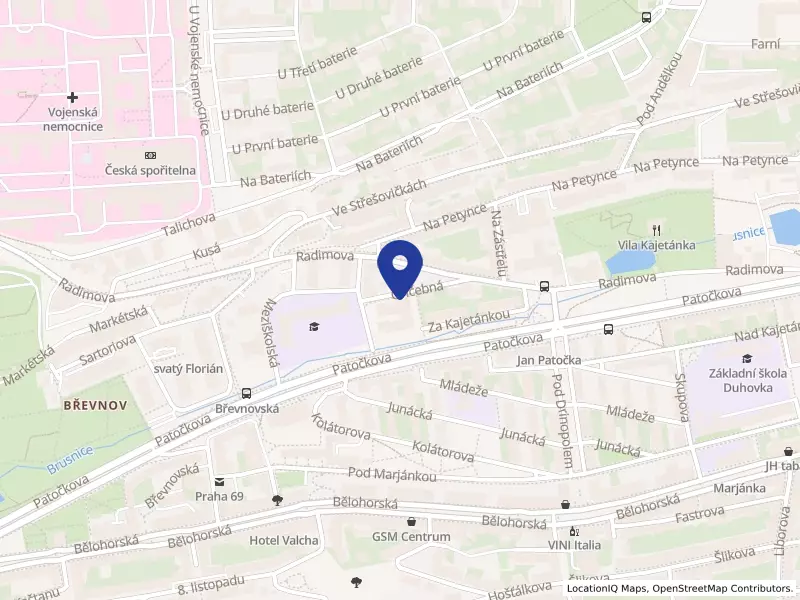 Domov pro seniory Elišky Purkyňové, Cvičebná 2447/9, 16900 Praha 6 - Břevnov, IČO 70875316