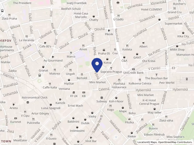 Residence Hotels s.r.o., Rybná 669/4, 11000 Praha 1 - Staré Město, IČO 26026589