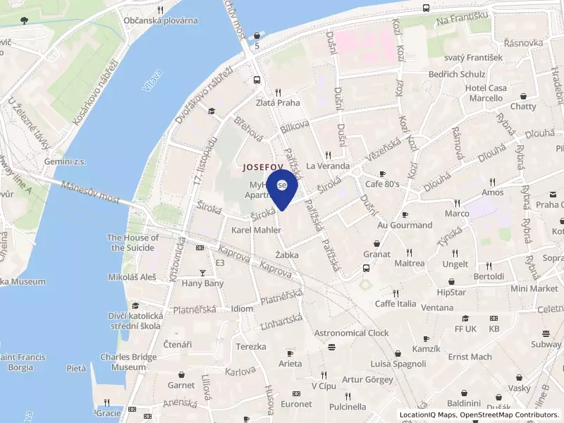 Modiana CZ s.r.o., Široká 64/12, 11000 Praha 1 - Josefov, IČO 21216762