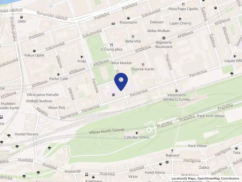 Karlínská obchodní akademie, Kollárova 271/5, 18600 Praha 8 - Karlín, IČO 61388548