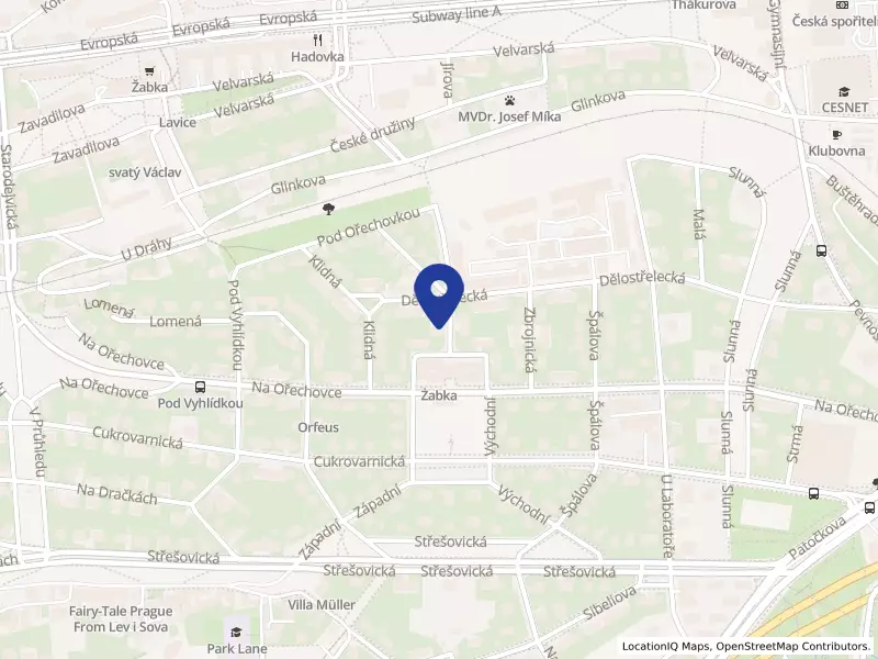 Rezidence Spojená 3, s.r.o., Spojená 261/3, 16200 Praha 6 - Střešovice, IČO 06979556