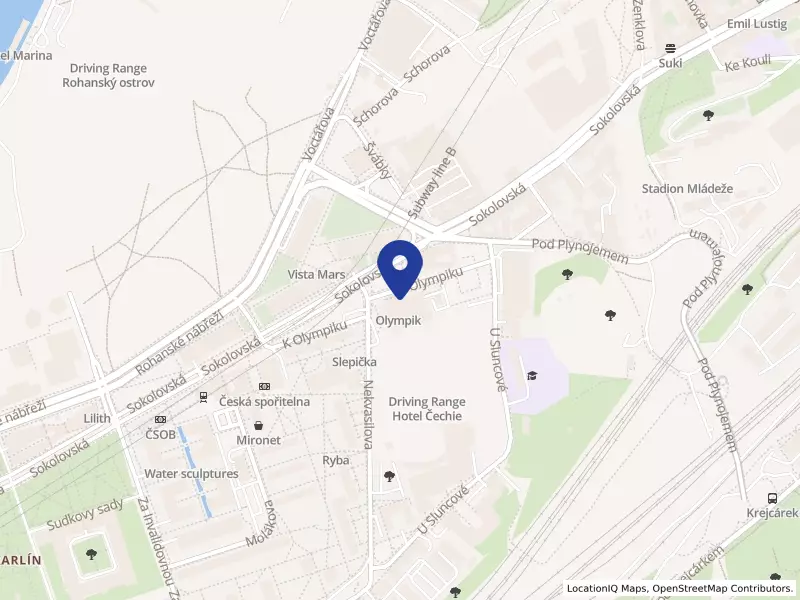 Interhotel Olympik, a.s., Sokolovská 615/138, 18600 Praha 8 - Karlín, IČO 45272271