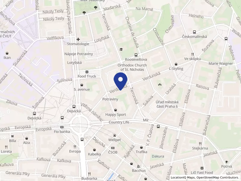 EuroServis Clean CR, a.s., Verdunská 723/27, 16000 Praha 6 - Bubeneč, IČO 41600711
