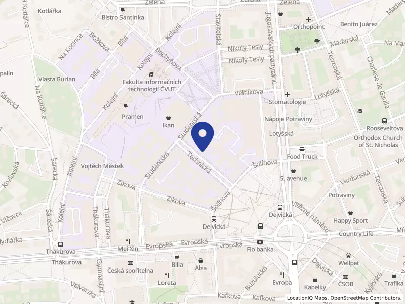 Student catering s.r.o., Praha, Technická 1902/4, 16000 Praha 6 - Dejvice, IČO 04727088