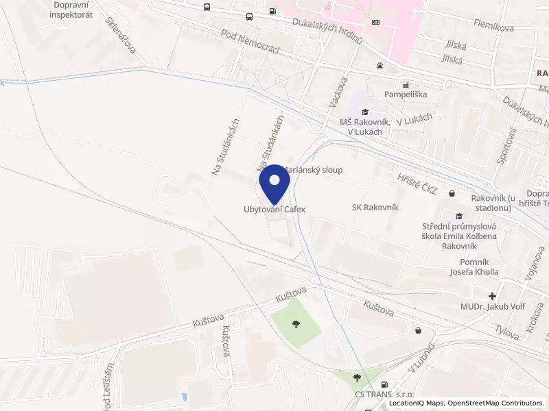 TENIS CENTRUM CAFEX, s.r.o., Na Studánkách 2590, 26901 Rakovník - Rakovník II, IČO 62955519