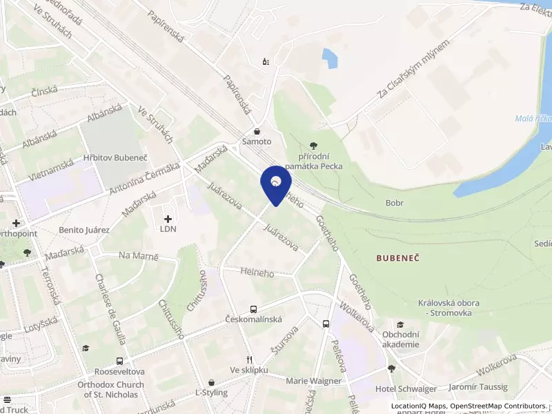 Mateřská škola Juárezova, Českomalínská 1037/24, 16000 Praha 6 - Bubeneč, IČO 70942676