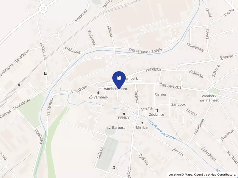 Město Vamberk, Husovo náměstí 1, 51754 Vamberk - Vamberk, IČO 00275492