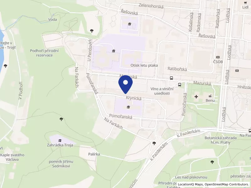 TRITHON, s.r.o., Krynická 496/11, 18100 Praha 8 - Troja, IČO 25675257