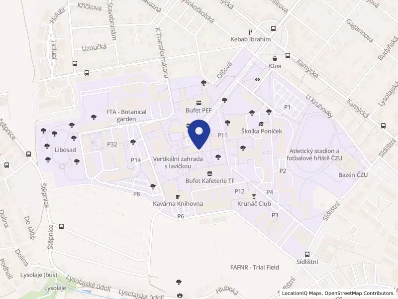 Česká zemědělská univerzita v Praze, Praha, Kamýcká 129, 16500 Praha 6 - Suchdol, IČO 60460709