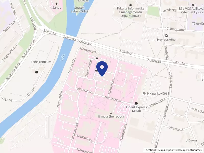 Fakultní nemocnice Hradec Králové, Sokolská 581, 50003 Hradec Králové - Nový Hradec Králové, IČO 00179906