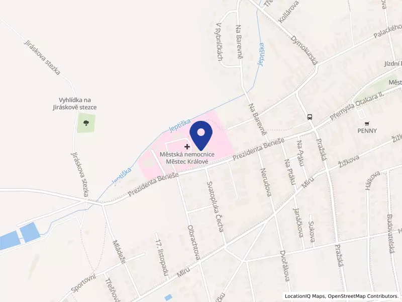 Městská nemocnice Městec Králové a.s., Prezidenta Beneše 343, 28903 Městec Králové - Městec Králové, IČO 26495015