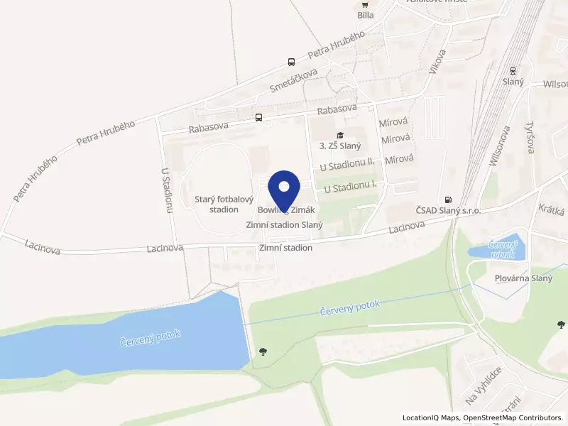 Víceúčelová sportovní hala Slaný spol. s r.o., Slaný, Lacinova 1720, 27401 Slaný - Slaný, IČO 25105299