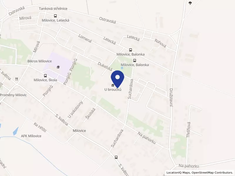 Školní jídelna Milovice, příspěvková organizace, Dukelská 320/26, 28924 Milovice - Milovice, IČO 75034476