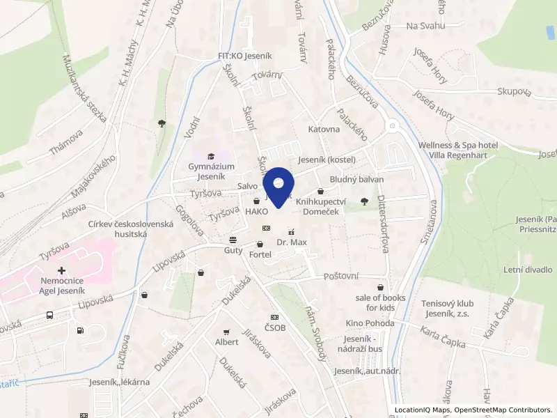 Město Jeseník, Masarykovo nám. 167/1, 79001 Jeseník - Jeseník, IČO 00302724