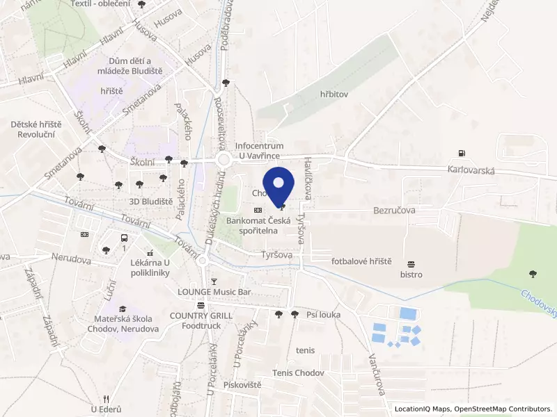 Město Chodov, Komenského 1077, 35735 Chodov - Chodov, IČO 00259349