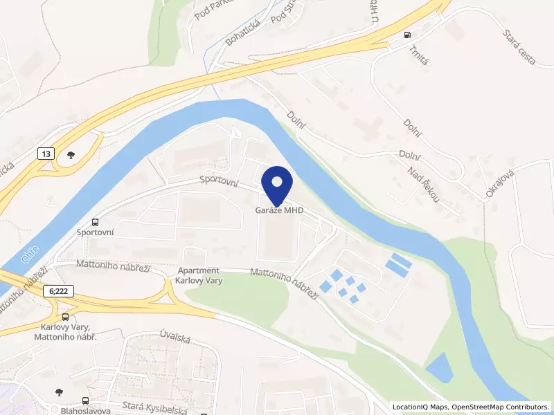 Dopravní podnik Cheb s.r.o., Karlovy Vary, Sportovní 656/1, 36001 Karlovy Vary - Drahovice, IČO 17134641