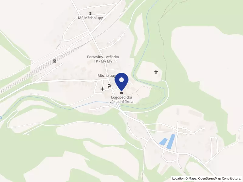 Logopedická základní škola, Měcholupy 1, příspěvková organizace, 1, 43931 Měcholupy - Měcholupy, IČO 61357286