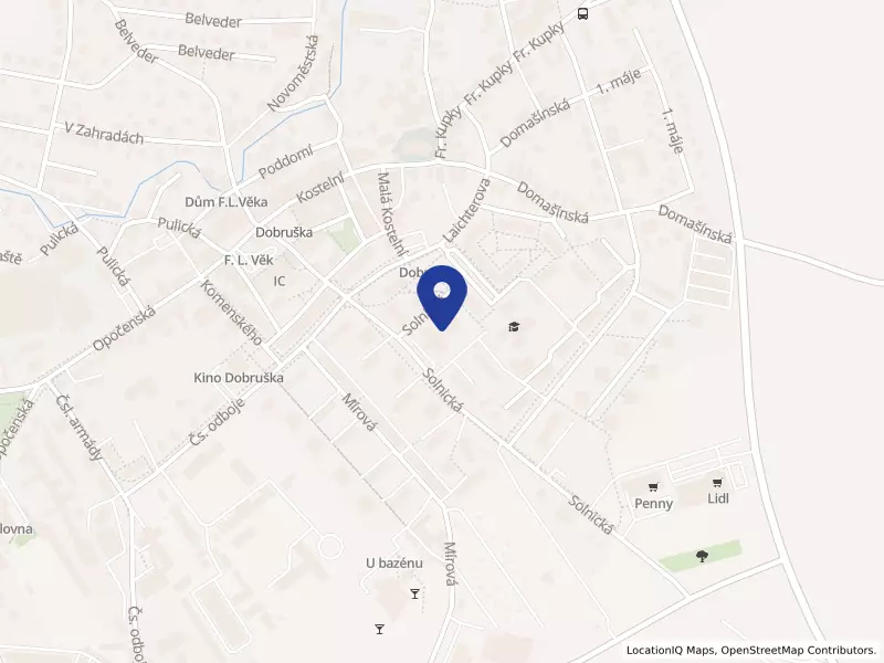 Město Dobruška, Solnická 777, 51801 Dobruška - Dobruška, IČO 00274879