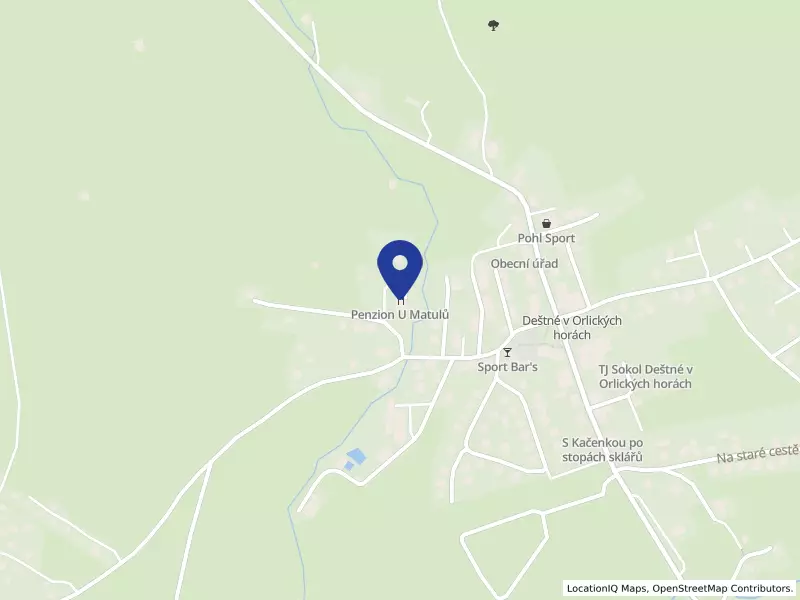 Penzion U Matulů, s.r.o., 12, 51791 Deštné v Orlických horách - Deštné v Orlických horách, IČO 02205432