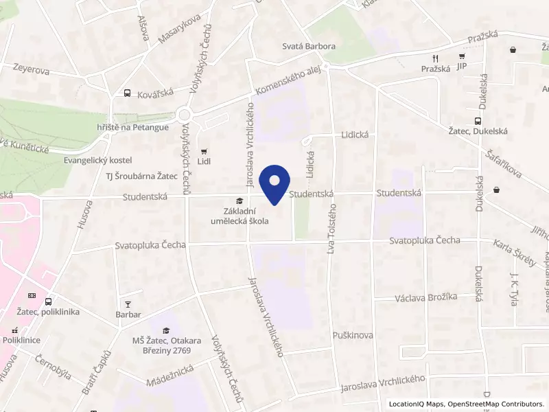 Gymnázium, Žatec, Studentská 1075, příspěvková organizace, Studentská 1075, 43801 Žatec - Žatec, IČO 61357278
