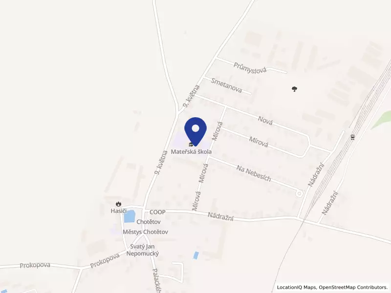 Mateřská škola a školní jídelna Chotětov, okres Mladá Boleslav, Mírová 2, 29428 Chotětov - Chotětov, IČO 70993718