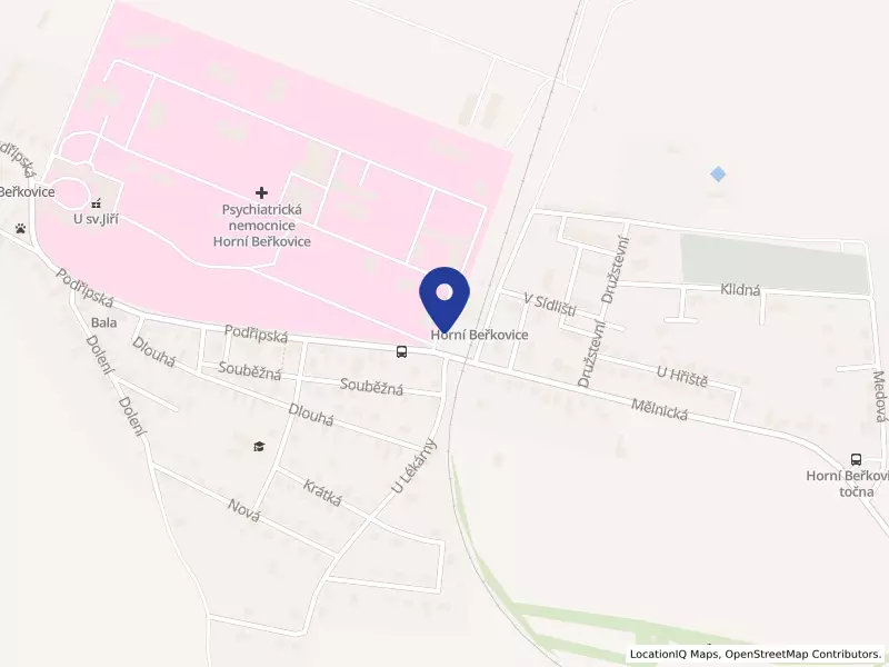 Psychiatrická nemocnice Horní Beřkovice, Podřipská, 41185 Horní Beřkovice - Horní Beřkovice, IČO 00673552