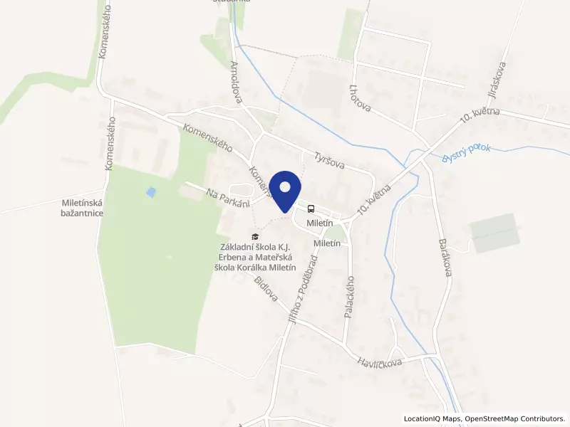 Město Miletín, náměstí K. J. Erbena 99, 50771 Miletín - Miletín, IČO 00271811