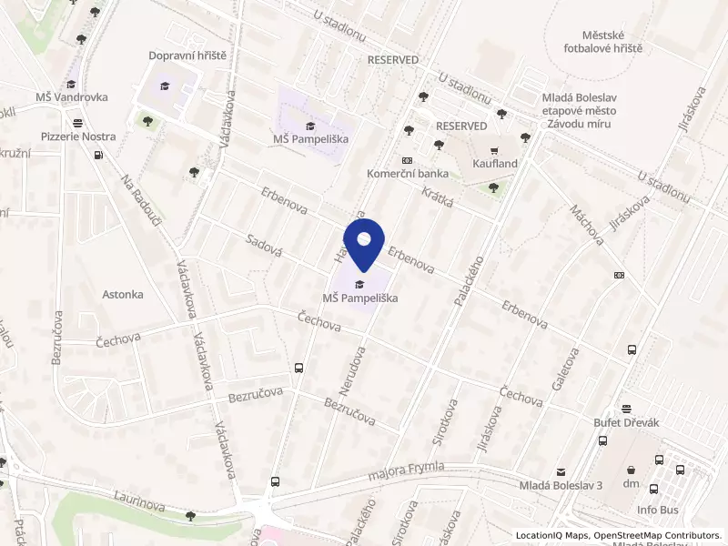 Mateřská škola Pampeliška Mladá Boleslav, Nerudova 797, příspěvková organizace, Nerudova 797, 29301 Mladá Boleslav - Mladá Boleslav II, IČO 75034107
