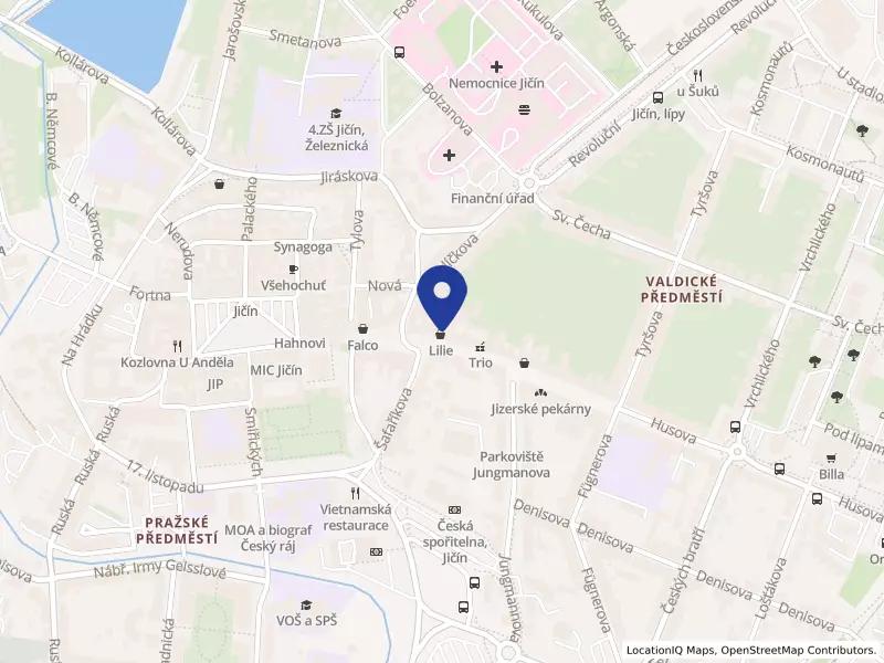 CENTRUM - JIČÍN spol. s r.o., Husova 1, 50601 Jičín - Valdické Předměstí, IČO 15057534