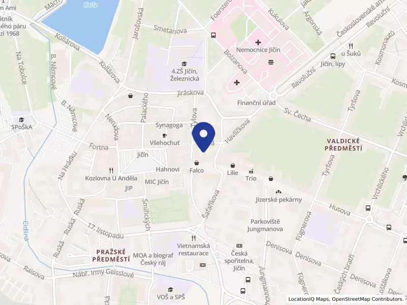 Město Jičín, Žižkovo náměstí 18, 50601 Jičín - Valdické Předměstí, IČO 00271632