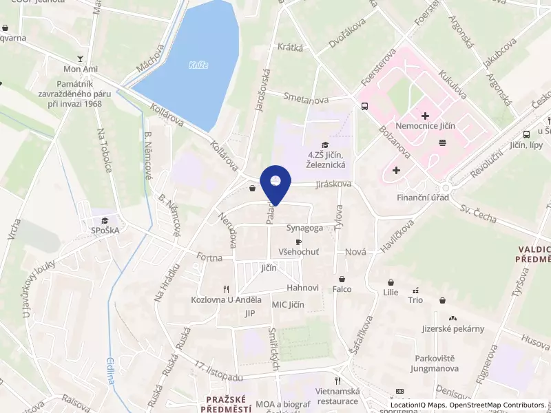 Bytový dům Na Příkopech s.r.o., Jičín, Palackého 1, 50601 Jičín - Holínské Předměstí, IČO 07834764