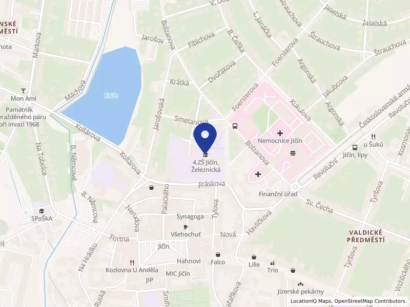 Základní škola, Jičín, Železnická 460, Železnická 460, 50601 Jičín - Holínské Předměstí, IČO 70886784