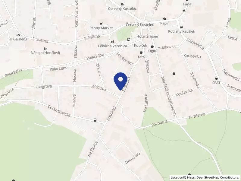 Knihovna Břetislava Kafky Červený Kostelec, Sokolská 293, 54941 Červený Kostelec - Červený Kostelec, IČO 00857416