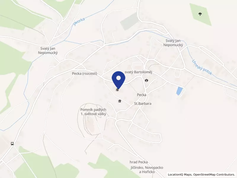 Základní škola a Mateřská škola, Pecka, okres Jičín, 38, 50782 Pecka - Pecka, IČO 60114011