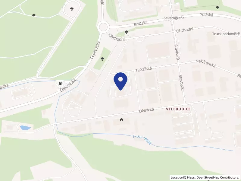 Areál Velebudice - STK, s.r.o., Tiskařská 7, 43401 Most - Velebudice, IČO 21751641