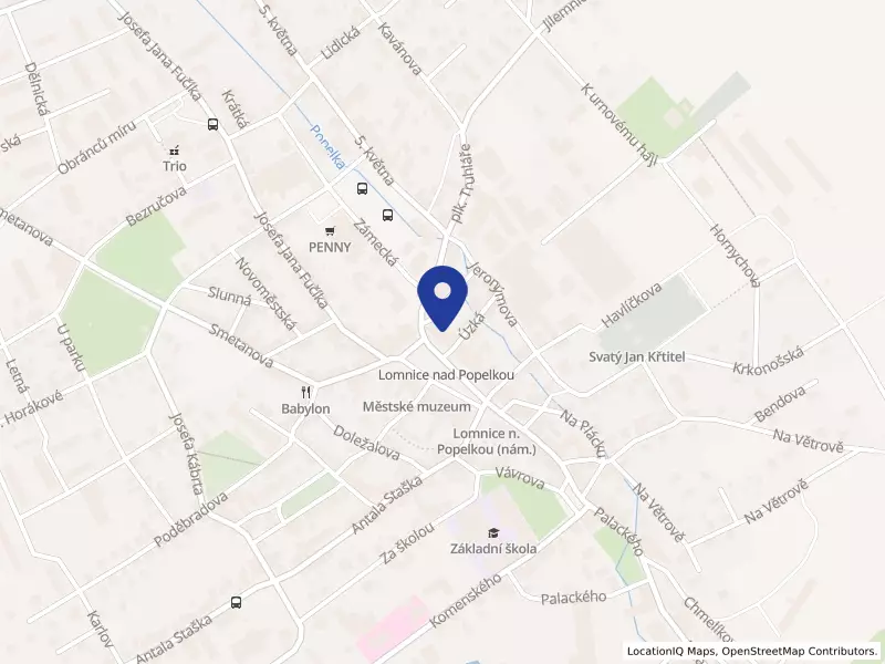 MĚSTO LOMNICE NAD POPELKOU, Husovo náměstí 6, 51251 Lomnice nad Popelkou - Lomnice nad Popelkou, IČO 00275905